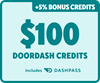 Picture of DashPass and DoorDash Credits